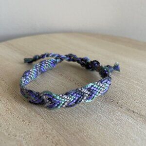 Clarice Bracelet, anklet, trendy, comfortable, tie, embroidery thread, woven, gi